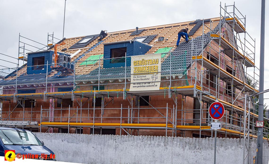 26.04.2023 - Burgfotos von der Baustell Niederalmstraße 16 in Neuperlach